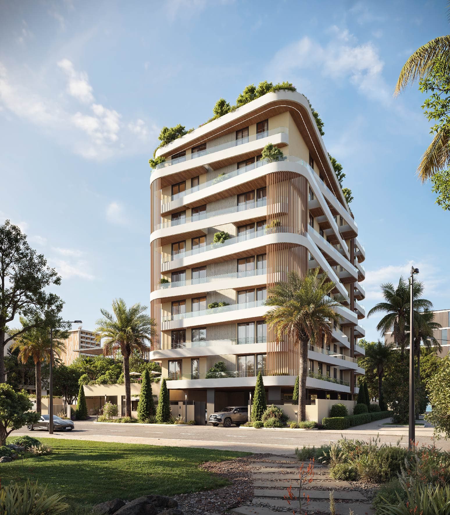 Zenwood — modern residential building at Airport, Accra